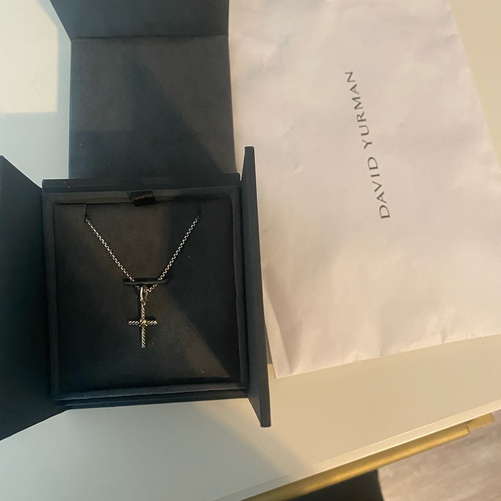 David Yurman Cross necklace
